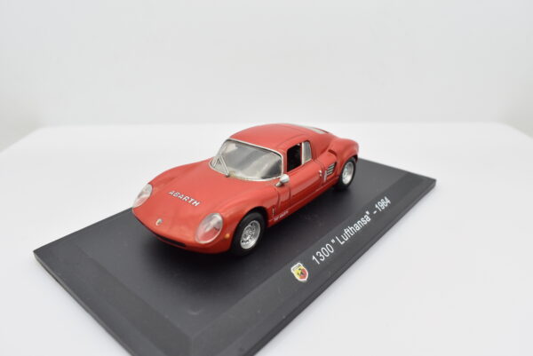 Modellino auto FIAT ABARTH 1300 LUFTHANSA 1:43 diecast modellismo collezione ixo - Image 3