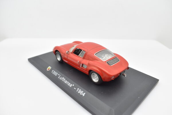 Modellino auto FIAT ABARTH 1300 LUFTHANSA 1:43 diecast modellismo collezione ixo - Image 4