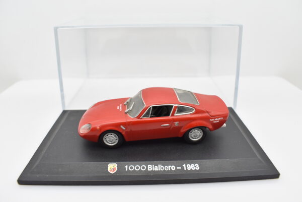 Modellino auto FIAT ABARTH 1000 BIALBERO 1:43 diecast modellismo collezione ixo - Image 2