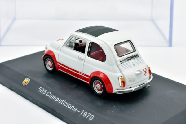 Modellino auto FIAT ABARTH 595 COMPETIZIONE scala 1:43 diecast modellismo collezione ixo - Image 4
