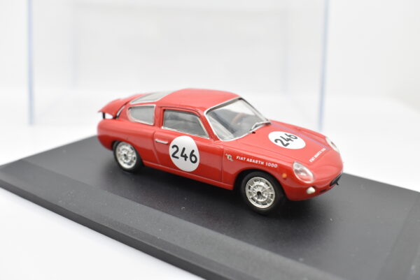 Modellino auto FIAT ABARTH 1000 BA RATICOSA 1:43 diecast modellismo collezione ixo - Image 5
