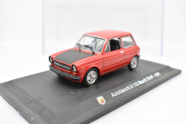 Modellino auto AUTOBIANCHI A112 ABARTH 70 HP 1:43 diecast modellismo collezione ixo - Image 2