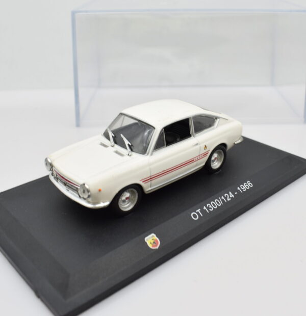 modellino auto FIAT ABARTH OT 1300 124 1:43 diecast modellismo collezione ixo - Image 3