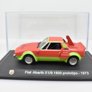 Modellino auto FIAT ABARTH X 1/9 IXO scala 1:43 diecast modellismo collezione