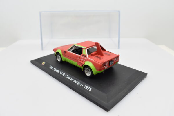 Modellino auto FIAT ABARTH X 1/9 IXO scala 1:43 diecast modellismo collezione - Image 4