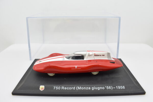 Modellino auto FIAT ABARTH 750 RECORD 1:43 diecast modellismo collezione ixo - Image 2