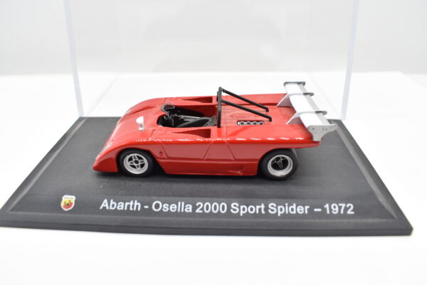 Modellino auto ABARTH OSELLA 2000 SPORT SPIDER scala 1:43 diecast collezione ixo - Image 2