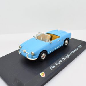 Modellino auto FIAT ABARTH 750 SPIDER ALLEMANO 1:43 diecast modellismo collezione ixo