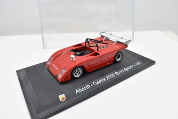 Modellino auto ABARTH OSELLA 2000 SPORT SPIDER scala 1:43 diecast collezione ixo - Image 3