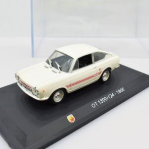 modellino auto FIAT ABARTH OT 1300 124 1:43 diecast modellismo collezione ixo