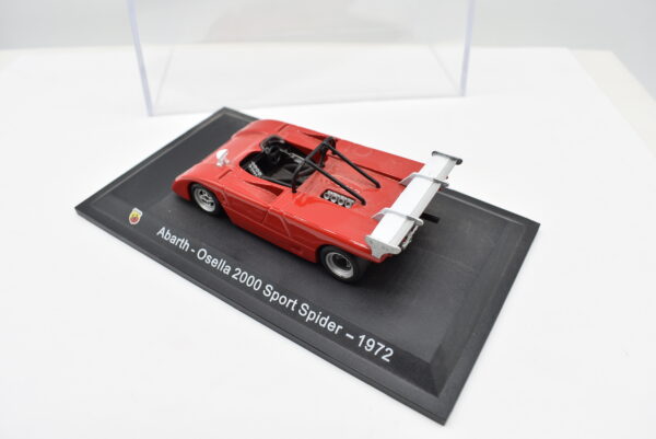 Modellino auto ABARTH OSELLA 2000 SPORT SPIDER scala 1:43 diecast collezione ixo - Image 4