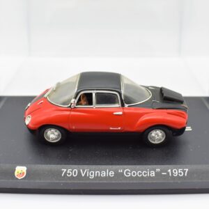 Modellino auto FIAT ABARTH 750 VIGNALE GOCCIA 1:43 diecast modellismo collezione ixo