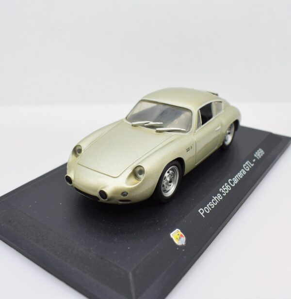 Modellino auto ABARTH PORSCHE 356 CARRERA GTL 1:43 diecast modellismo collezione ixo