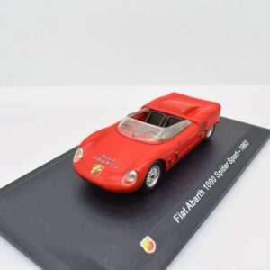 Modellino auto FIAT ABARTH 1000 SPIDER SPORT 1:43 diecast modellismo collezione ixo
