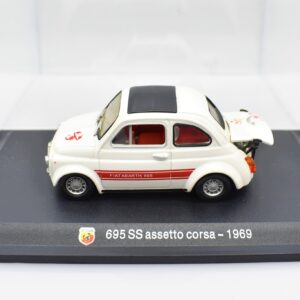 Modellino auto FIAT ABARTH 695 SS ASSETTO 1:43 diecast modellismo collezione ixo