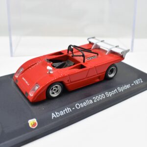 Modellino auto ABARTH OSELLA 2000 SPORT SPIDER scala 1:43 diecast collezione ixo
