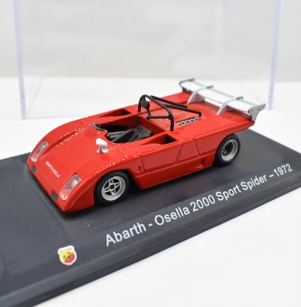 Modellino auto ABARTH OSELLA 2000 SPORT SPIDER scala 1:43 diecast collezione ixo