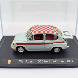 Modellino auto FIAT ABARTH 1000 scala 1:43 diecast modellismo collezione ixo