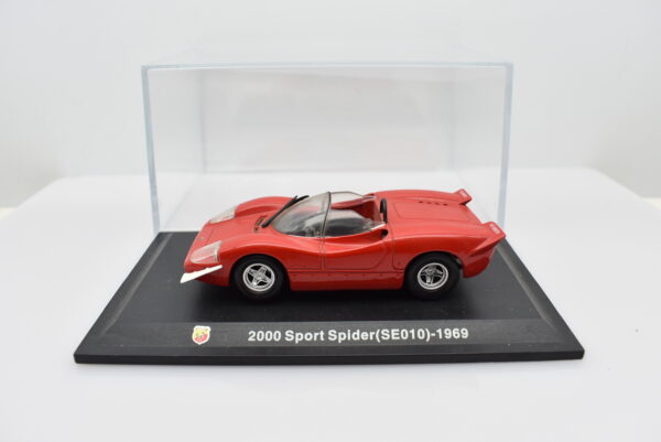 Modellino auto ABARTH 2000 SPORT SPIDER SE 010 1:43 diecast modellismo collezione ixo - Image 2