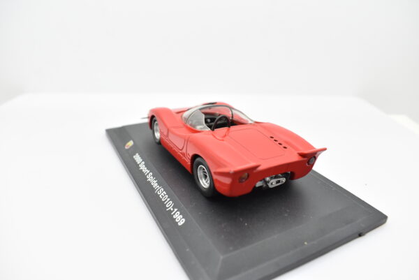 Modellino auto ABARTH 2000 SPORT SPIDER SE 010 1:43 diecast modellismo collezione ixo - Image 4