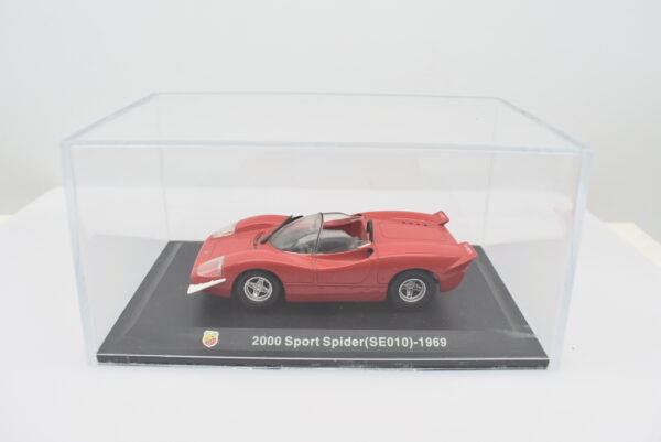 Modellino auto ABARTH 2000 SPORT SPIDER SE 010 1:43 diecast modellismo collezione ixo - Image 5
