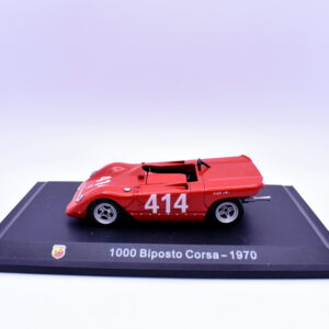 Modellino auto FIAT ABARTH 1000 BIPOSTO N.414 scala 1:43 diecast modellismo collezione ixo