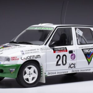 Modellino auto rally scala 1:18 Ixo Model  SKODA FELICIA KIT CAR N.20 RAC RALLY 1995 BLOMQVISTMELANDER modellismo statico collezione
