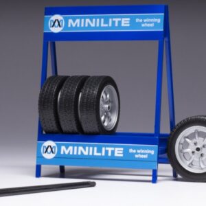 Modellino  Ixo Model  SET 4 WHEELS MINI LITE SILVER