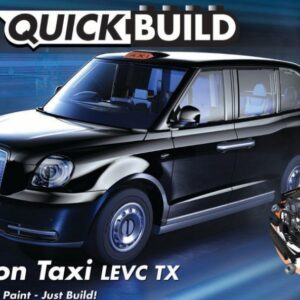 Modellino auto kit di montaggio model kit Airfix  QUICK BUILD LONDON TAXI cm 19,7