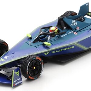 Modellino auto scala 1:43 Spark Model  ABT CUPRA N.4 E PRIX T.B.C. ROBIN FRIJNS racing modellismo statico