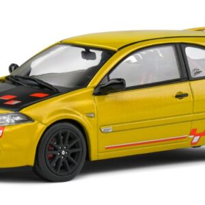 Modellino auto scala 1:43 Solido RENAULT MEGANE R26-R 2008 SIRIUS YELLOW diecast modellismo statico