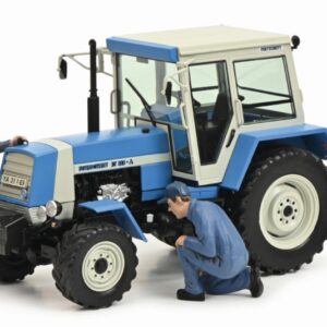 Modellino trattore mezzi agricoli Schuco  FORTSCHRITT ZT 323 + 3 FIGURINES 1:32 diecast modellismo statico
