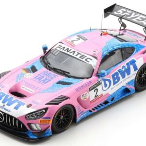 Modellino auto scala 1:18 Spark Model  MERCEDES GT3 N.2 2nd 24 H SPA 2022 STOLZ-GOTZ-SCHOTHORST racing modellismo statico