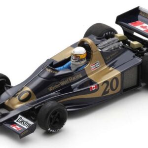 Modellino auto formula 1 F1 scala 1:43 Spark Model  WOLF WR1 JODY SCHECKTER 1977 N.20 WINNER MONACO GP modellismo statico collezione
