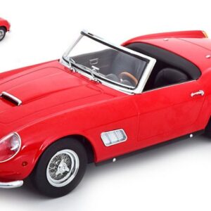 Modellino auto scala 1:18 KK Scale  FERRARI 250 GT CALIFORNIA SPYDER 1960 EUROPEAN VERSION RED modellismo statico collezione