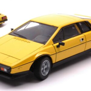 Modellino auto scala 1:24 Welly  LOTUS ESPRIT TYPE 79 YELLOW  diecast modellismo statico