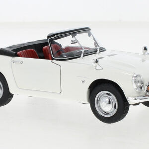 Modellino auto scala 1:24 Whitebox  HONDA S800 1966 WHITE RHD diecast modellismo statico
