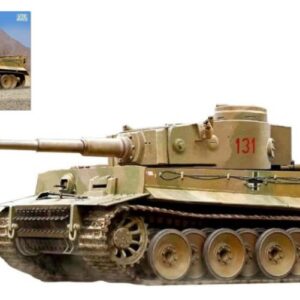 Modellino carri armati TANK model kit di montaggio Academy GERMAN TIGER VERSION EARLY KIT 1:72