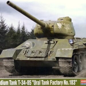 Modellino carri armati TANK model kit di montaggio Academy  SOVIET MEDIUM TANK T-34-85