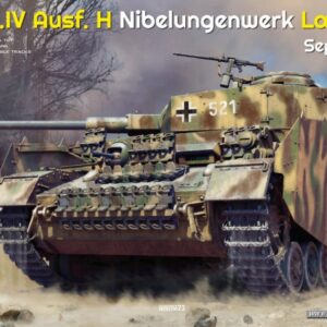 Modellino carri armati TANK model kit di montaggio Miniart  PZ.KPFW.IV AUSF. H.NIBELUNGENWERK LATE PROD. (SEP-OCT 1943) KIT 1:35