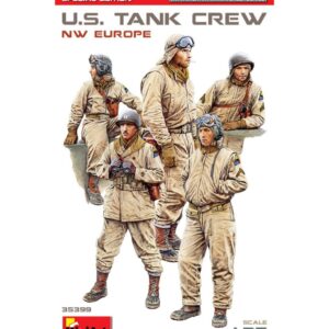 Modellino soldati model kit modellismo diorami Miniart  U.S.TANK CREW (NW EUROPE) KIT 1:35