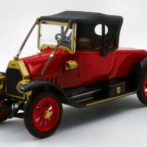 Modellino auto scala 1:43 Rio FIAT TIPO 0 SPIDER 1912 CLOSED RED diecast modellismo statico