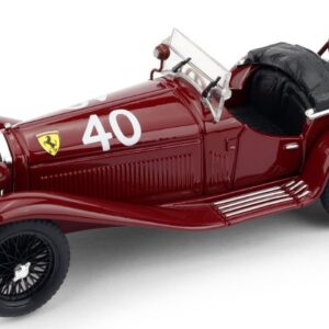 Modellino auto scala 1:43 Brumm  ALFA ROMEO 2300 N.40 2nd 24 H SPA 1932 P.TARUFFI-G.D'IPPOLITO modellismo statico collezione