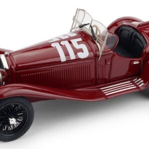 Modellino auto scala 1:43 Brumm  ALFA ROMEO 2300 N.115  MM 1932 CARACCIOLA-BONINI modellismo statico collezione