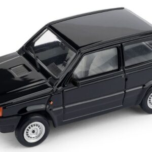 Modellino auto scala 1:43 Brumm  FIAT PANDA 750L 1986 NERO diecast modellismo statico