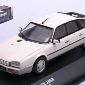 Modellino auto scala 1:43 Solido CITROEN CX 2400 GTi TURBO 2 1990 WHITE diecast modellismo statico