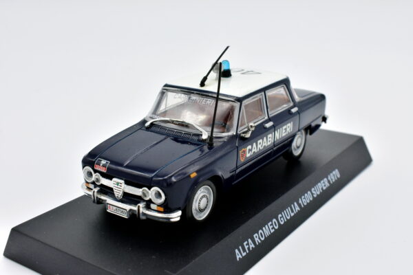 Modellini auto CARABINIERI scala 1:43 FIAT GIULIA diecast collezione - Image 3