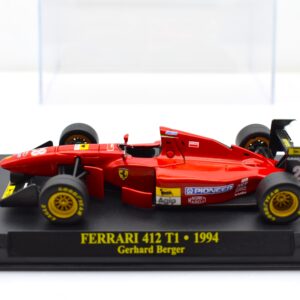 Modellini Ferrari F1 412 T1 scala 1:43 formula 1 gp auto collezione BERGER ixo
