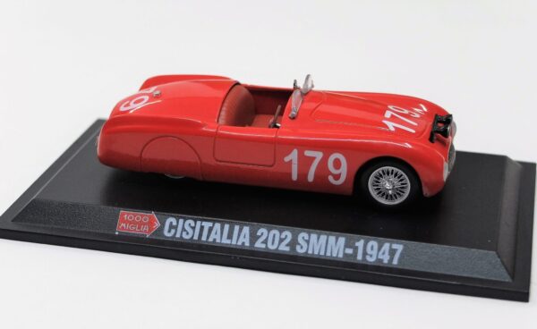 Modellini auto 1000 MIGLIA scala 1:43 CISITALIA 202 SMM diecast collezione ixo