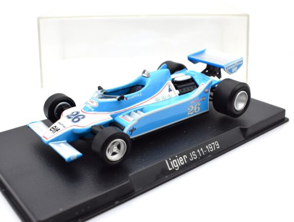Modellini auto Formula 1 gp LIGIER JS 11 scala 1:43 collezione diecast ixo - Image 4